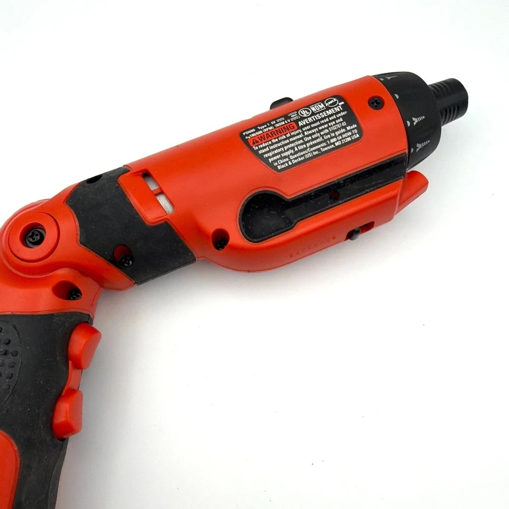 Black & Decker Pivot Plus PD600 6V Cordless Drill Drive, Drill Bit & Charger